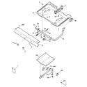 GE JGBS06PPH2WH gas & burner parts diagram