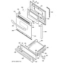 GE JGBS22BEH4CT door & drawer parts diagram
