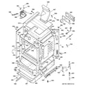 GE JGBP26CEH2CC body parts diagram