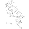 GE JGBP80CEH3CC gas & burner parts diagram