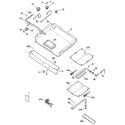 GE JGBP85CEH3CC gas & burner parts diagram