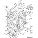 GE JGBP85CEH3CC body parts diagram