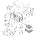 GE JS998KH1CC body parts diagram
