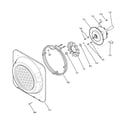 GE JT980SH1SS upper oven convection fan diagram