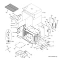 GE JT980SH1SS upper oven body diagram
