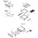 GE ZTD910BB2BB warming drawer assembly diagram