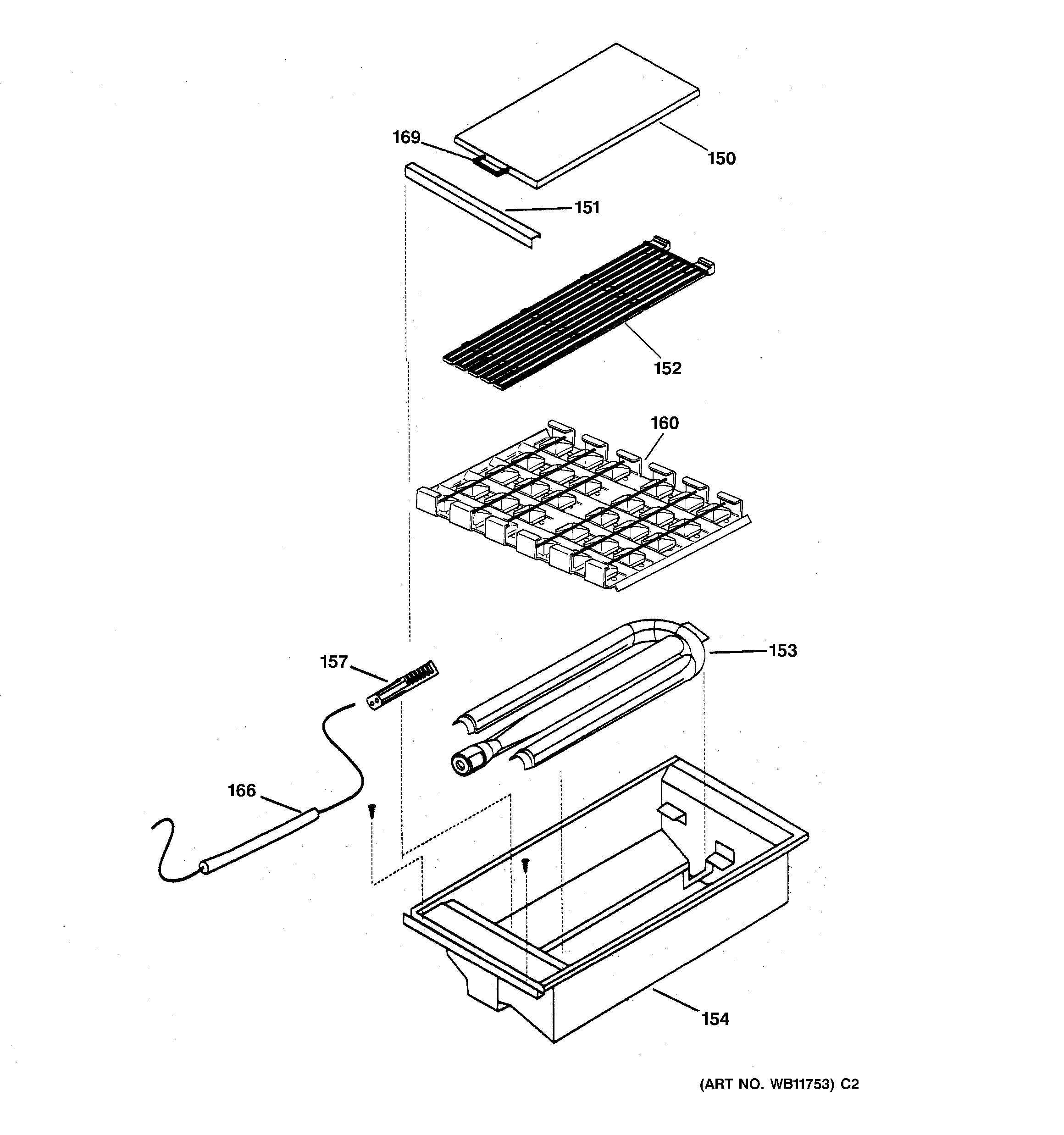 GE ZGU48L6RD1SS griddle assembly diagram