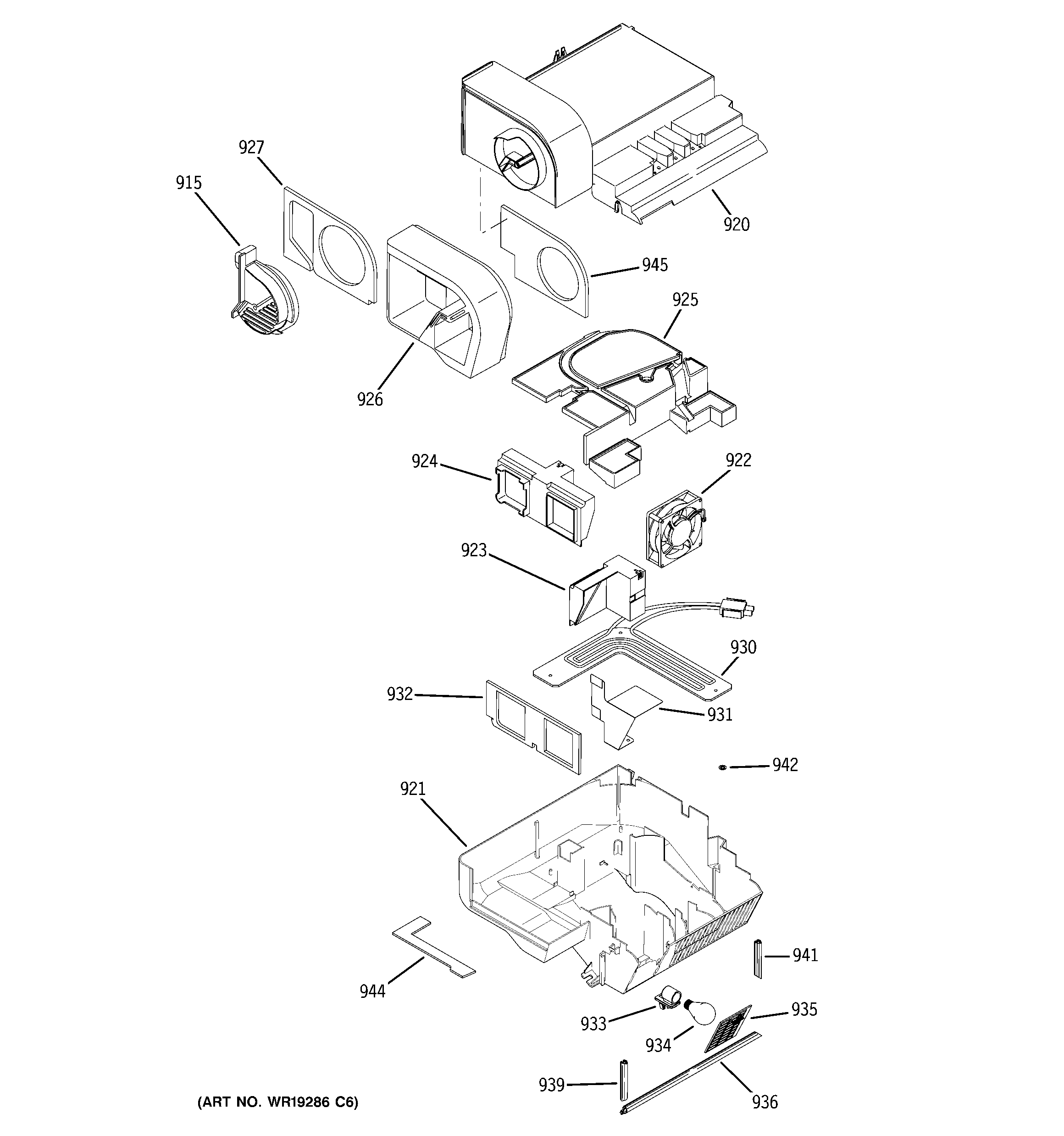 GE PCT23SGRCSS custom cool diagram
