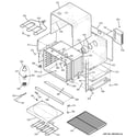 GE JT952BF5BB lower body diagram