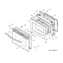 GE JTP56CD1CC door diagram