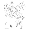 GE JGB918BEK1BB gas & burner parts diagram