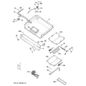 GE JGB902CEH2CC gas & burner parts diagram