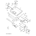 GE JGB920KEF1CC gas & burner parts diagram