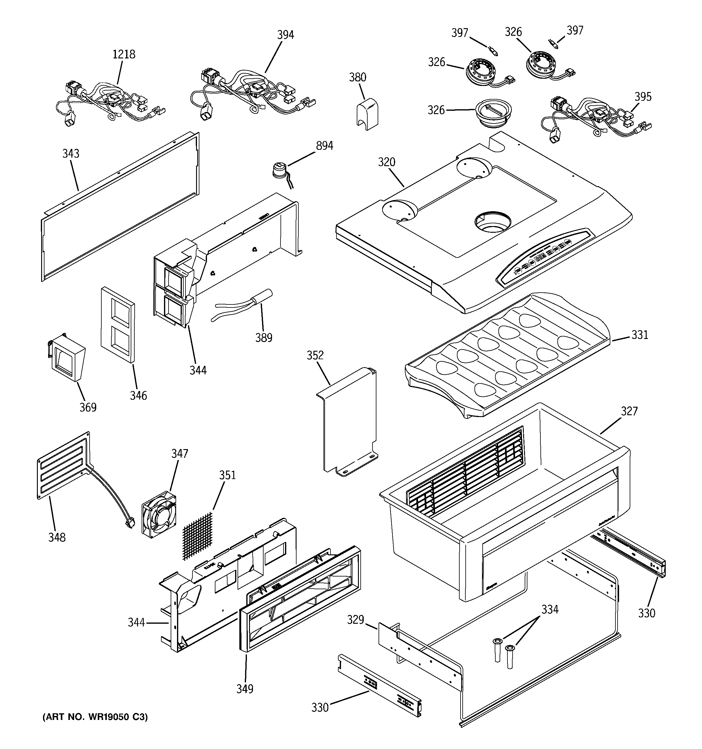 GE ZSGS420DMCSS quick chill diagram