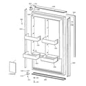 GE ZIF36NMERH freezer door diagram