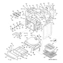 GE JBP99KH2CC body parts diagram