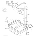 GE JGP328CEK1CC burner parts diagram