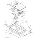 GE JP655BK1BB cooktop parts diagram