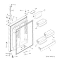 GE GTS22QBNARWW fresh food door diagram