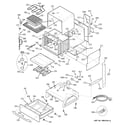 GE JCS968BF2BB body parts diagram