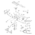 GE JGP637SEJ2SS gas & burner parts diagram