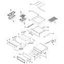 GE ZTD910BB3BB warming drawer assembly diagram