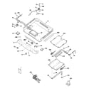 GE JGB928BEK2BB gas & burner parts diagram