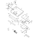 GE JGBP29WEK1WW gas & burner parts diagram