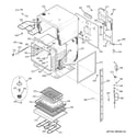 GE JK955WF5WW upper oven diagram