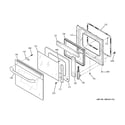 GE JKP48CF4CC door diagram