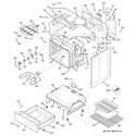 GE JBP72BK1BB body parts diagram