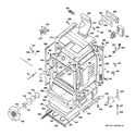 GE JGB915BEF3BB body parts diagram