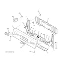 GE JBP35WK1WW control panel diagram