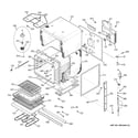 GE ZEK938WF4WW body parts diagram