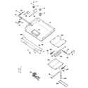 GE JGBP35CEJ2CC gas & burner parts diagram