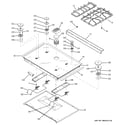 GE JGS968KH6CC cooktop diagram