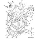 GE JGBP29WEK3WW body parts diagram