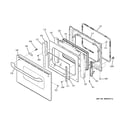 GE JGSP48SH1SS door diagram