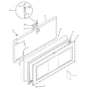 GE FCM7DMFWH door diagram