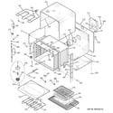 GE JT955BF7BB upper oven diagram