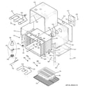 GE JTP48BF6BB upper oven diagram