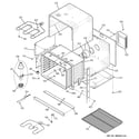 GE JTP48BF6BB lower oven diagram