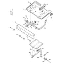 GE JGBC20CEH2CC gas & burner parts diagram