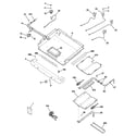 GE JGBP88BEK3BB gas & burner parts diagram