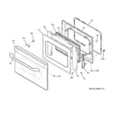 GE JGS968BH5BB door diagram
