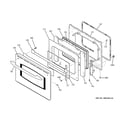 GE JT912SK3SS door diagram