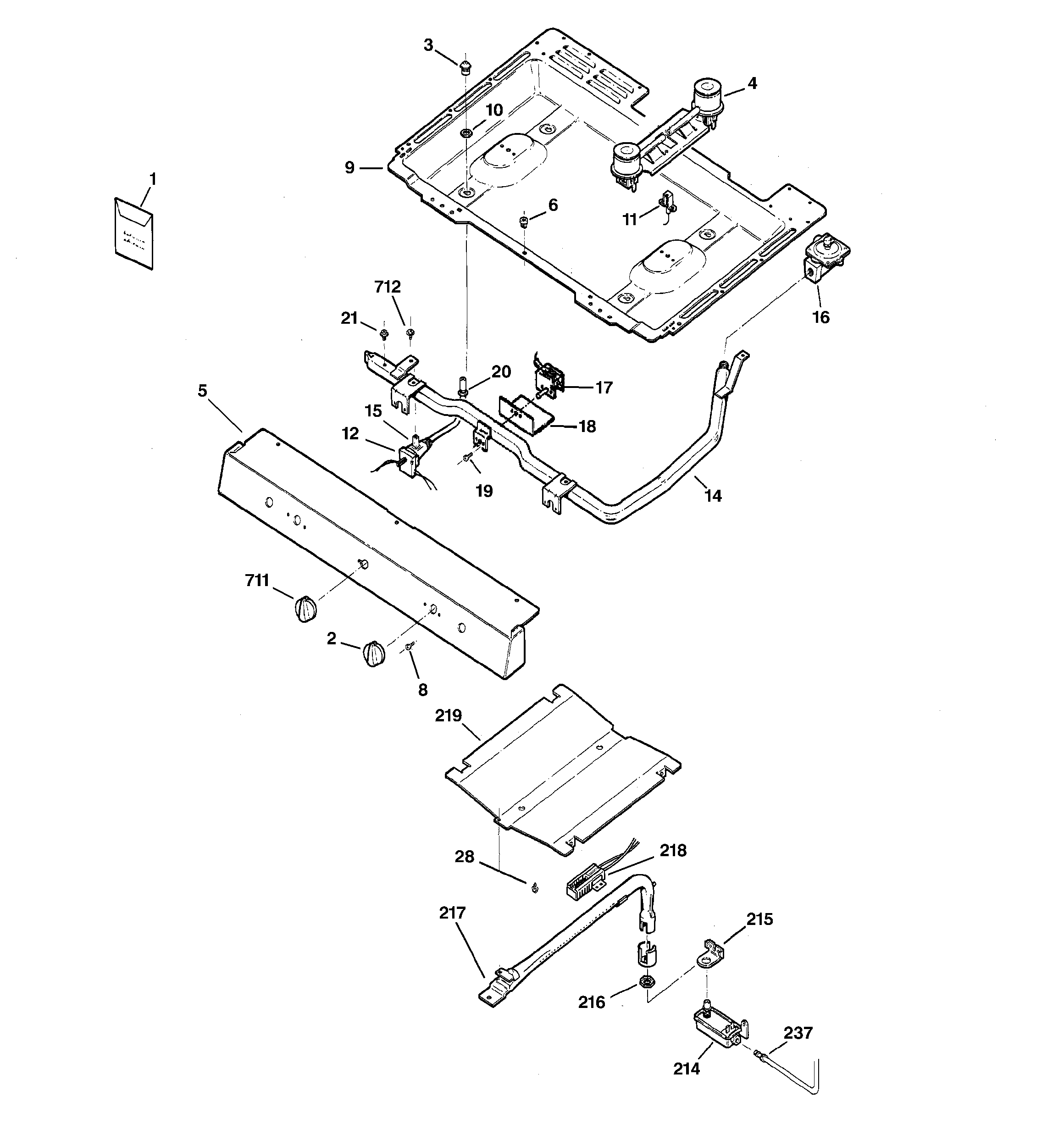 GE JGBS04BEH3CT gas & burner parts diagram