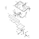 GE JGBS04BEH3WH gas & burner parts diagram