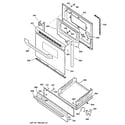 GE JGBS19BEH2WH door & drawer parts diagram