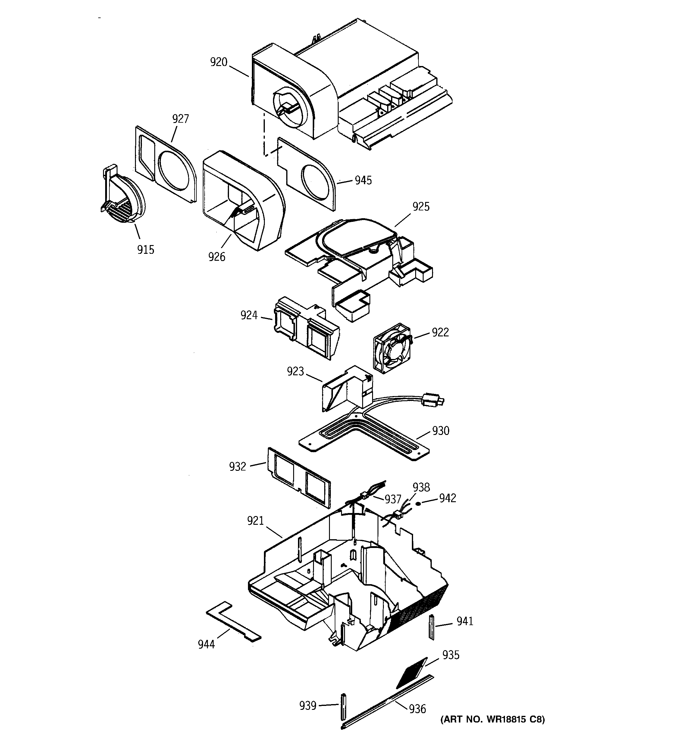 GE PSK25NGSBCWW custom cool diagram